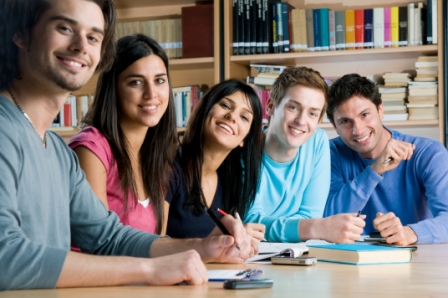 Students ready for class